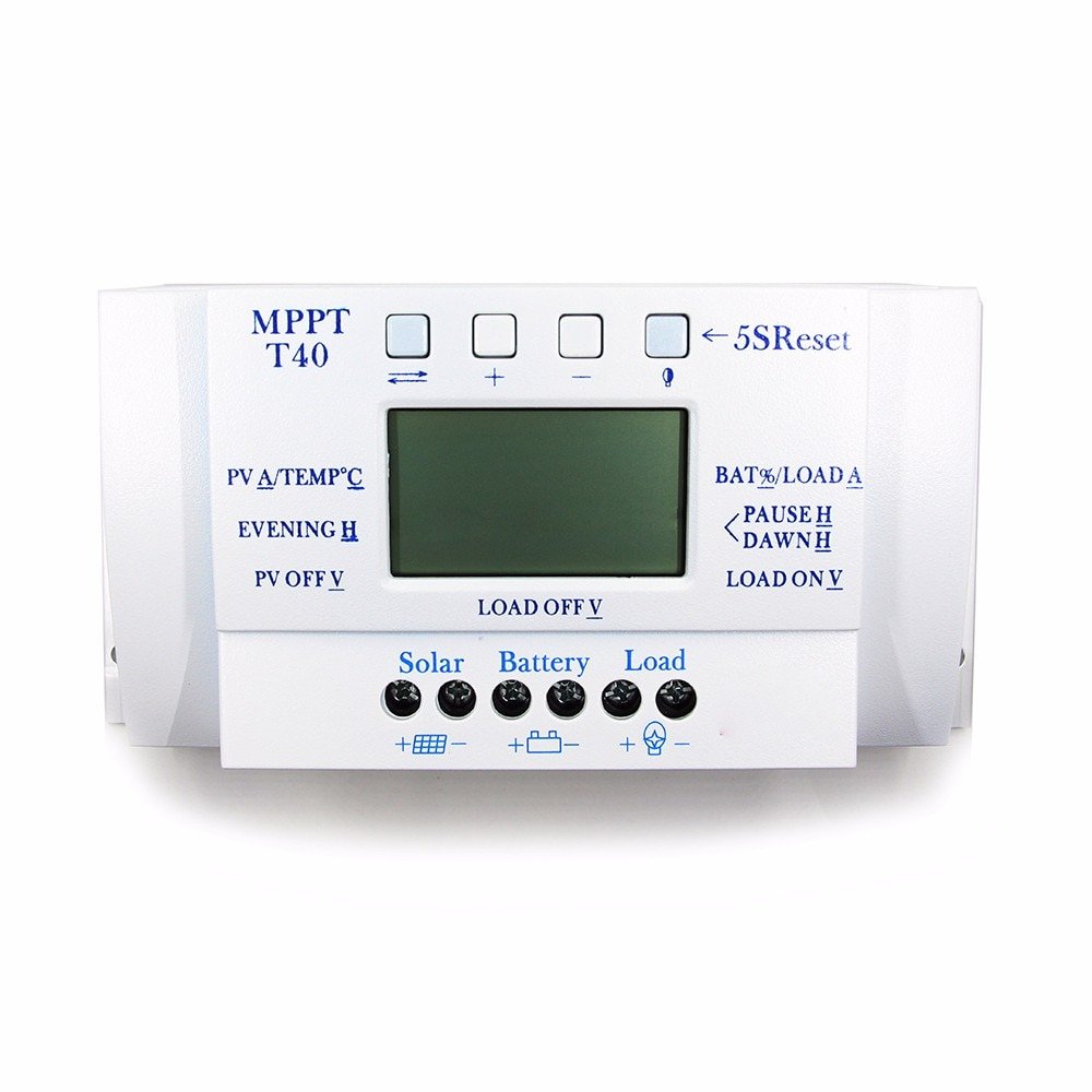 40 A Solar Charge Controller with USB Port