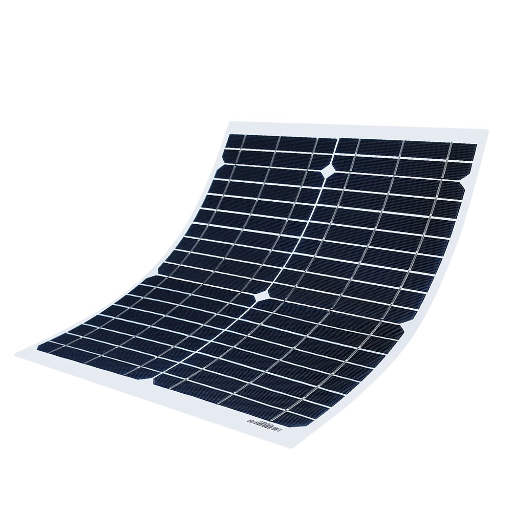 20 W Flexible Solar Panel with Alligator Cable