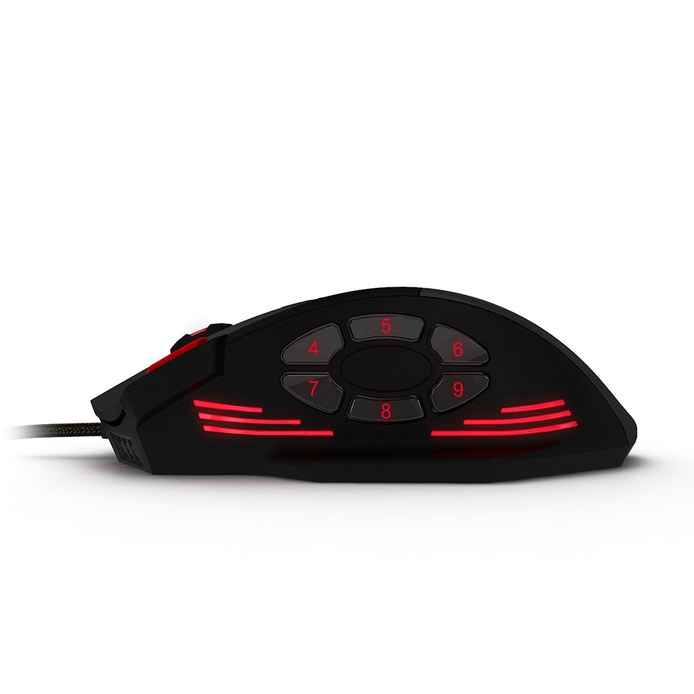 12-Buttons Programmable Wired Gaming Mouse