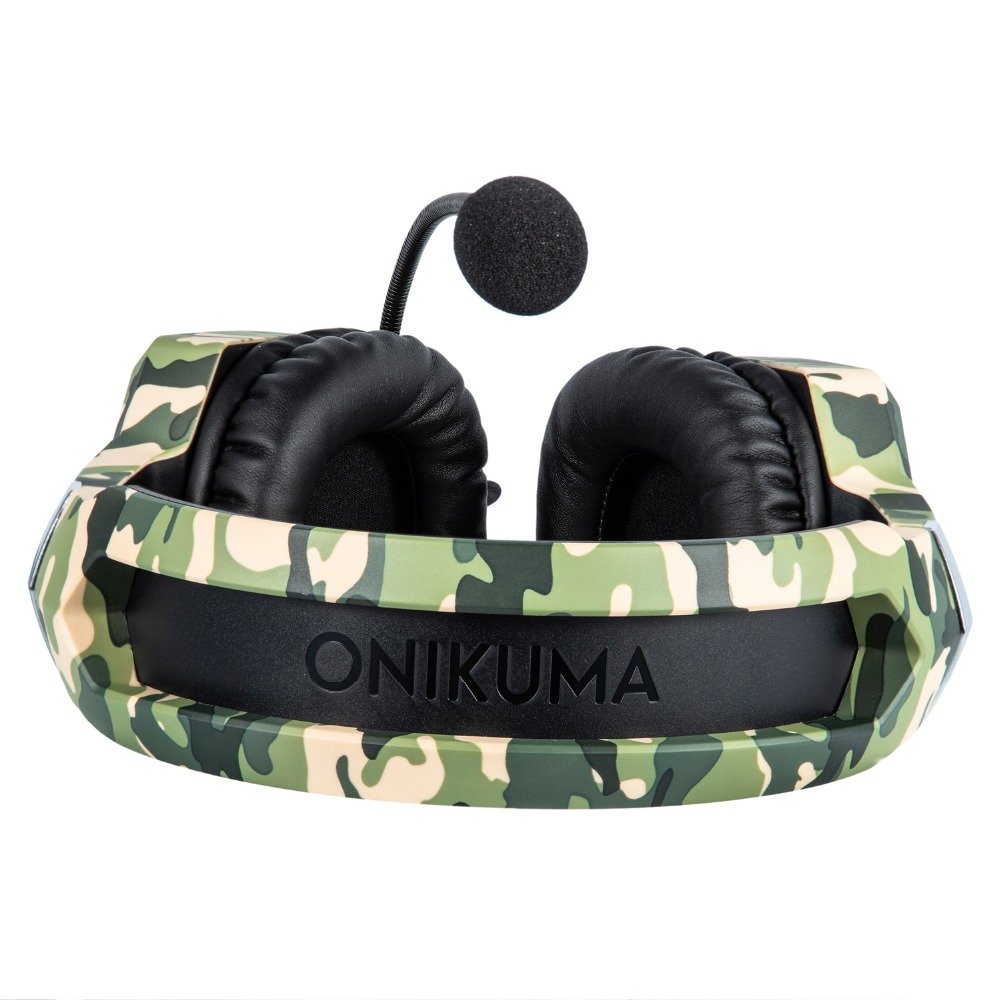 LED Camouflage Gaming Headset