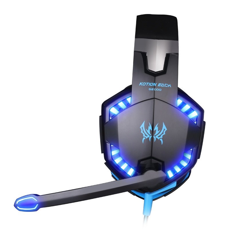 LED Gaming Headset with Microphone