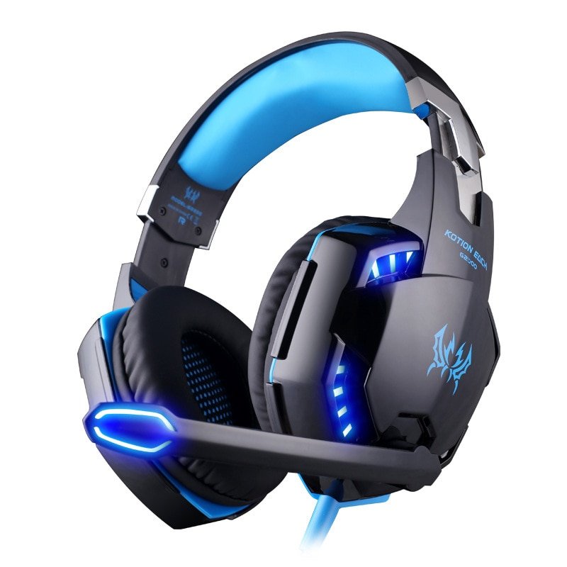 LED Gaming Headset with Microphone