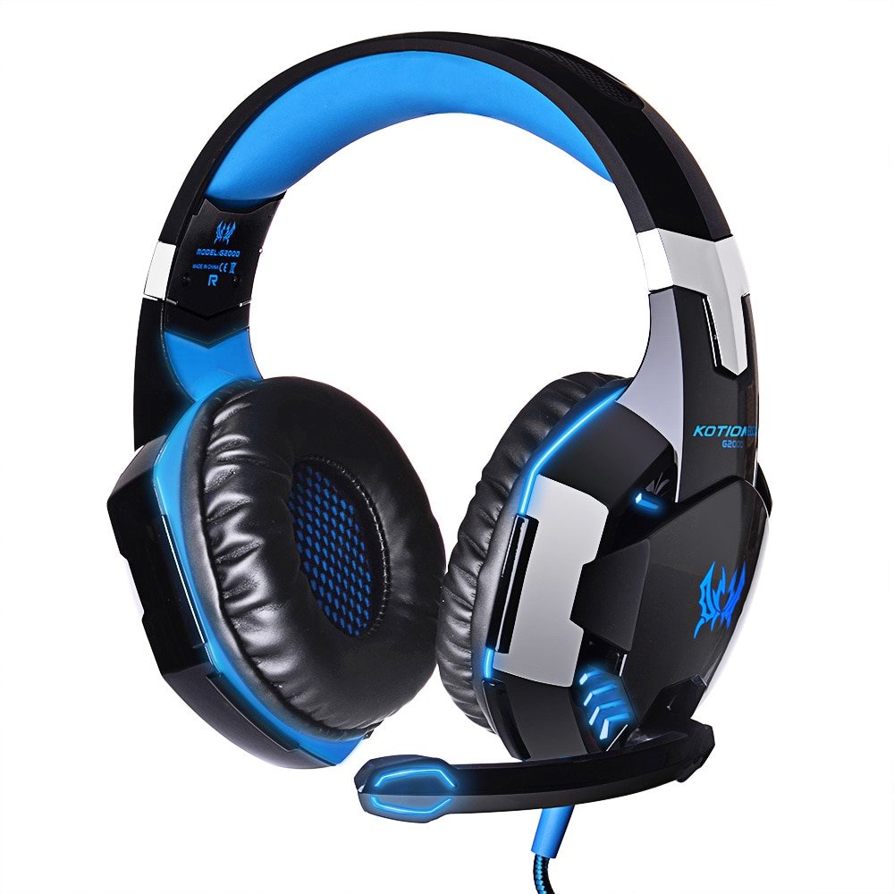 LED Gaming Headset with Microphone